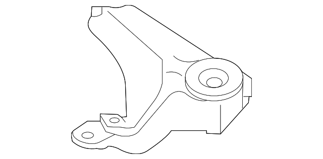 11253-EL21A Деталь FRONT MOUNT BRKT, LEFT