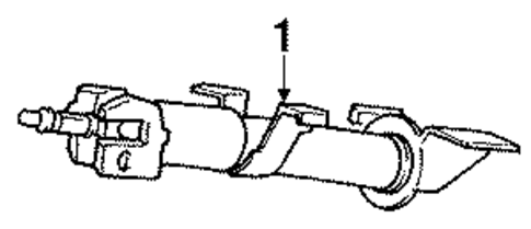 Shadow STEERING COLUMN ASSEMBLY