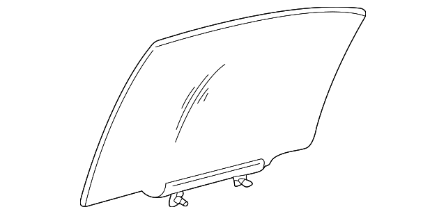 68103-30681 MOVEABLE GLASS, RIGHT