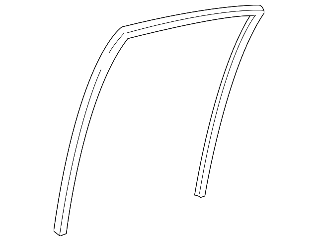 68152-30110 RUN CHANNEL, LEFT