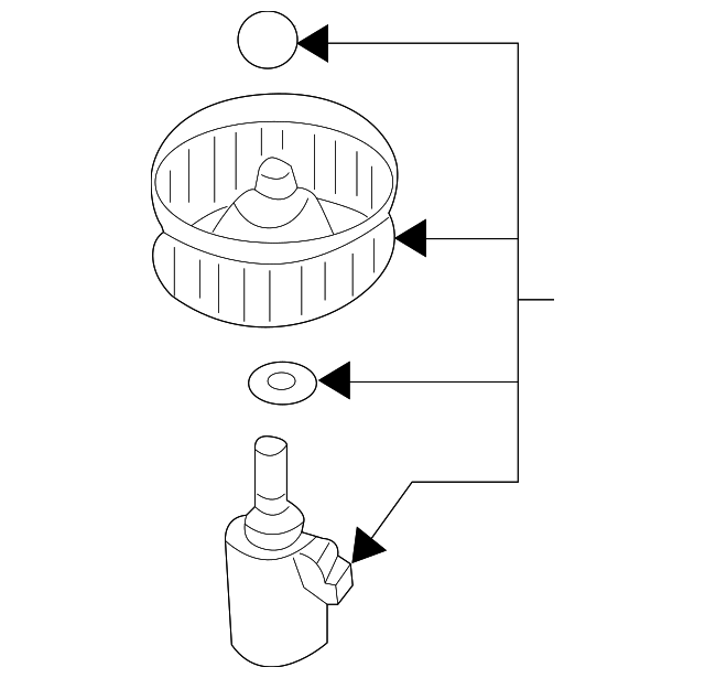 27220-5M000 Деталь FAN & MOTOR