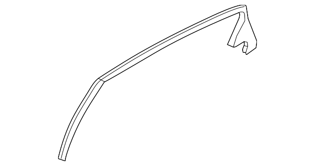 83910-3N010 Деталь UPPER TRIM, LEFT
