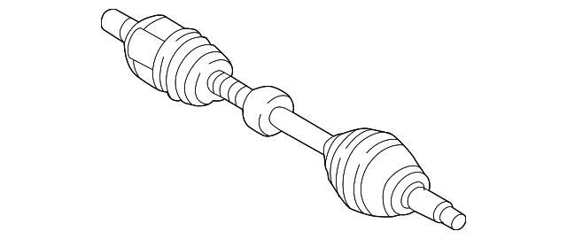 49501-3R950 AXLE ASSY, RIGHT