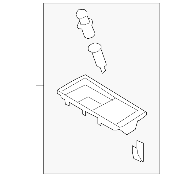 96912-EL00B Деталь TRIM PLATE