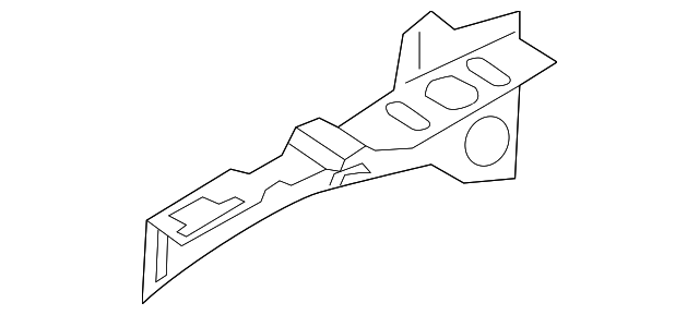 64553-3E300 Деталь APRON PANEL, LEFT