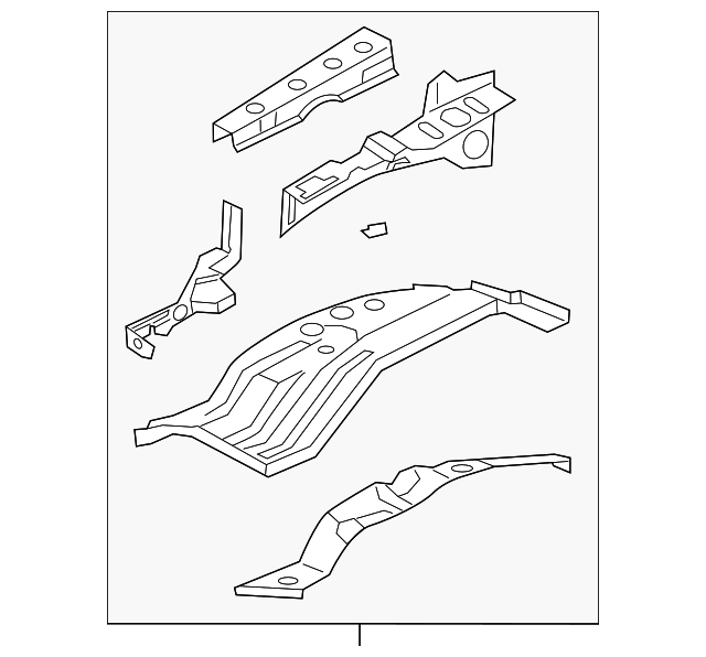 64540-3E310 Деталь APRON ASSY, RIGHT