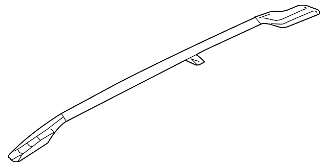 7661A096 Деталь LUGGAGE RACK, RIGHT