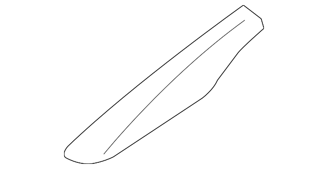 7661A034 Деталь FRONT COVER, RIGHT