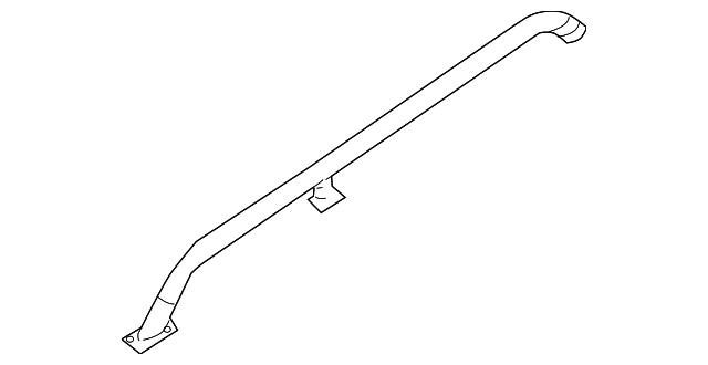 73155-2Z600 Деталь SIDE RAIL, LEFT