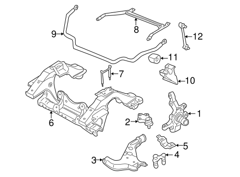 QX4 SUSPENSION COMPONENTS