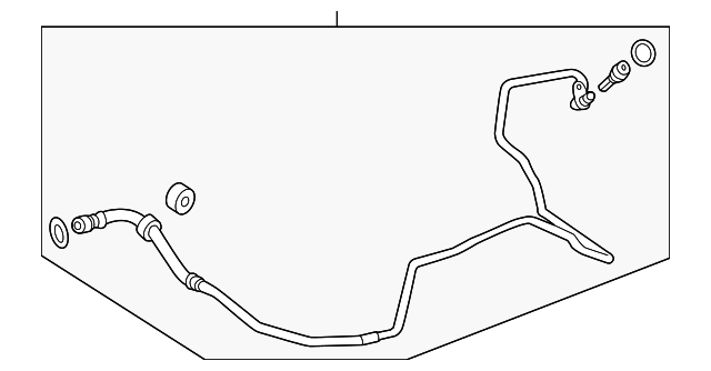 222-270-10-02 Деталь OIL LINE, RIGHT