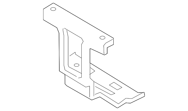 84620-3F000 Деталь PLATE FRONT BRACKET