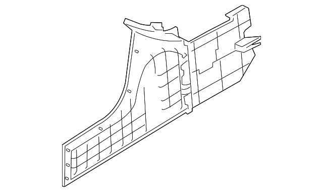 84780-3F000NF Деталь SIDE PANEL, LEFT