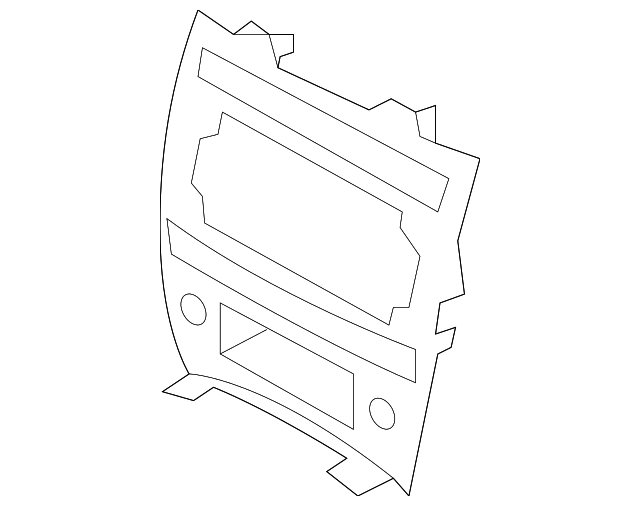 55116986AJ Деталь CENTER BEZEL
