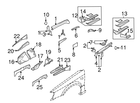 Outback STRUCTURAL COMPONENTS & RAILS
