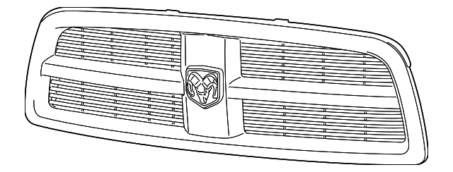 68001467AB Деталь GRILLE