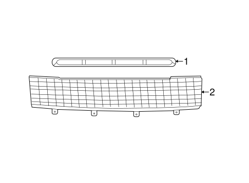 500 GRILLE & COMPONENTS