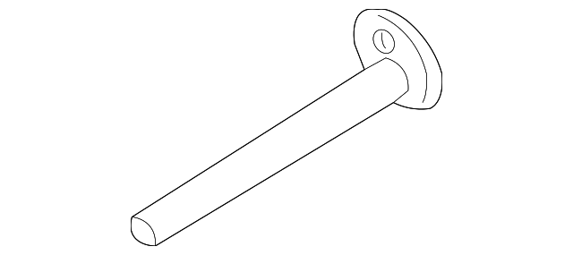 54580-ZC00A Деталь LOWER CNTRL ARM PIN, RIGHT