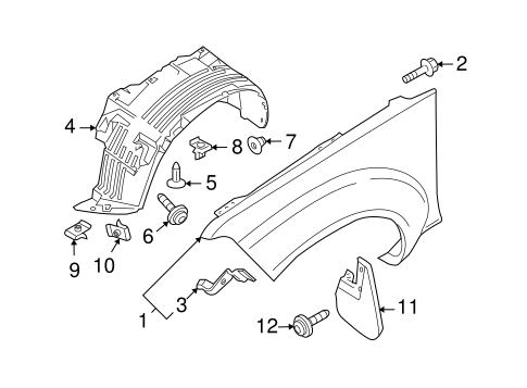Equator EXTERIOR TRIM - FENDER