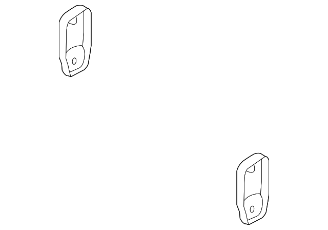 88125-1F500EZ Деталь HINGE COVER, RIGHT