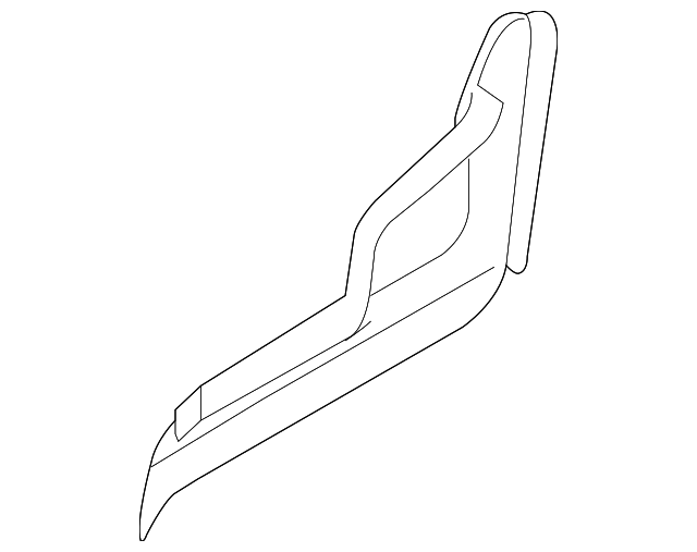 88222-1F500WK Деталь RECLINE COVER, RIGHT