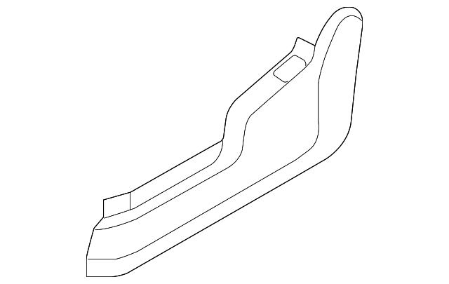 88121-1F500WK Деталь RECLINE COVER, RIGHT