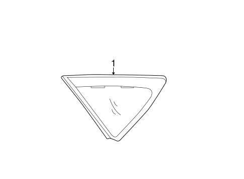 Accent EXTERIOR TRIM - QUARTER PANEL