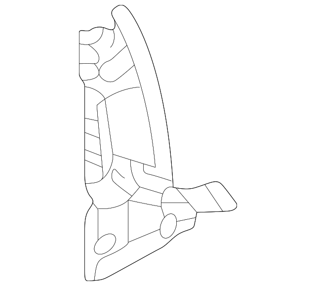 3B9-813-332-B Деталь TAIL LAMP POCKET REINFORCEMENT, RIGHT
