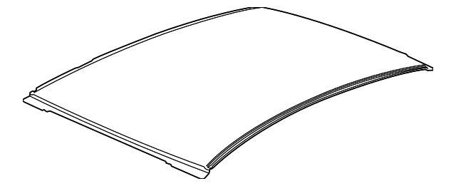 92158736 Деталь ROOF PANEL