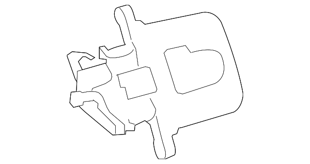 7B0-615-423-B Деталь CALIPER, LEFT