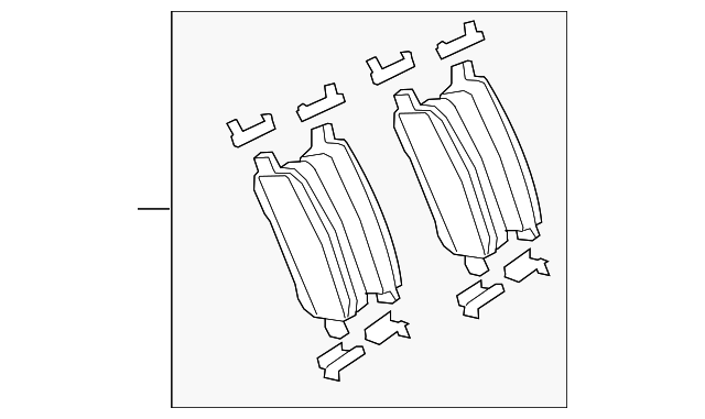 7B0-698-451-G Деталь BRAKE PADS