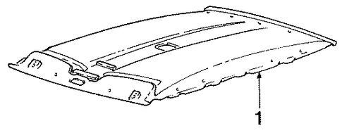 Colt INTERIOR TRIM - ROOF