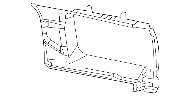 1TK72HDAAB Деталь UPPER QTR TRIM, RIGHT
