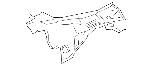 76630-6GC0A Деталь UPPER PANEL, RIGHT