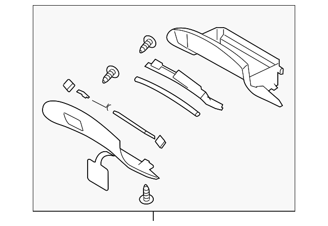 66121FG020MG Деталь GLOVE BOX ASSY