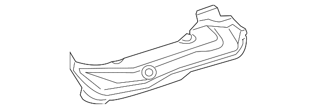 211-682-41-71 HEAT SHIELD, LEFT