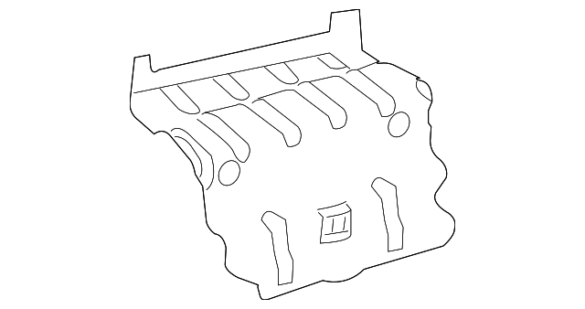 219-682-02-71 HEAT SHIELD, RIGHT