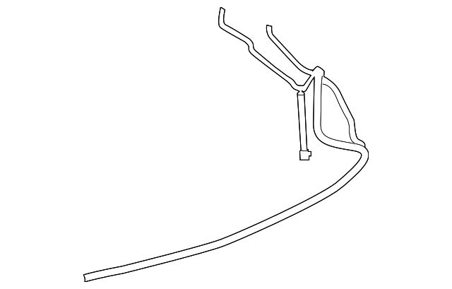 88957090 Деталь HOSE, RIGHT
