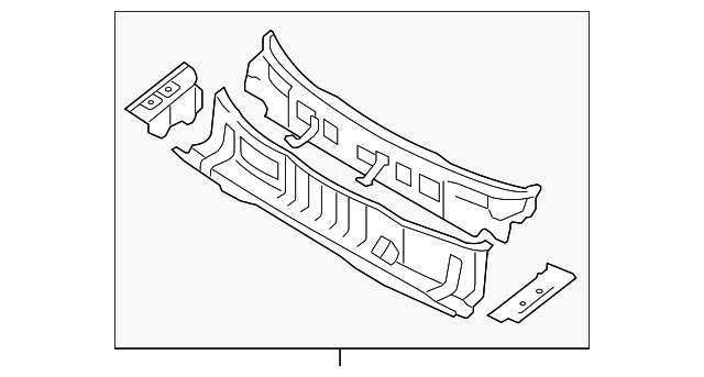 66700-2L010 COWL PANEL
