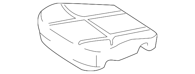 71501-35090 Деталь SEAT CUSHION PAD, RIGHT