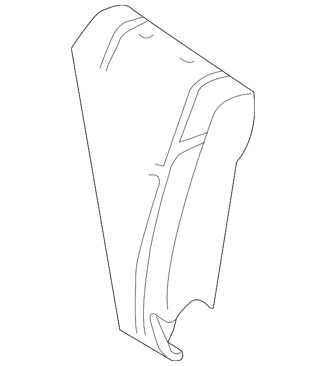71551-35100 Деталь SEAT BACK PAD, RIGHT