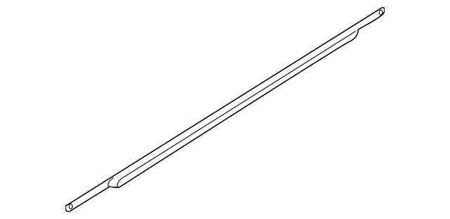 82210-2W000 BELT MOLDING, LEFT