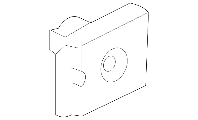87756-2J000 SIDE MOLDING RETAINER, RIGHT