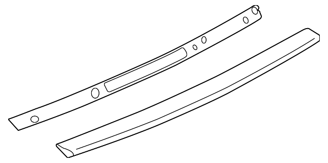 MR987373XA Деталь SPOILER ASSY