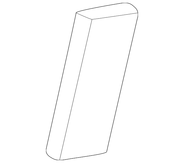 64145AE02A Деталь PAD, RIGHT
