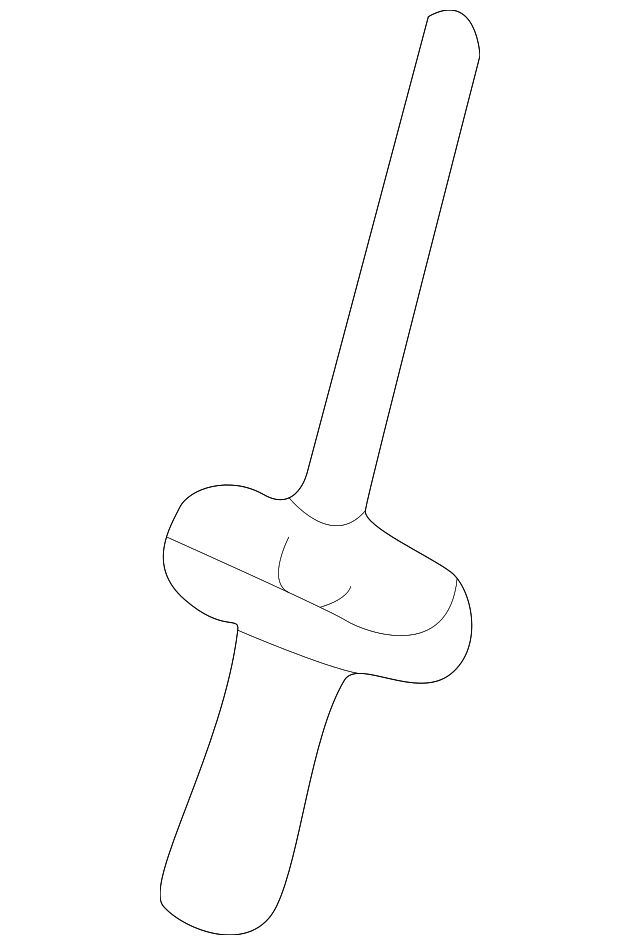 64106AE11AGE Деталь HEADREST GUIDE, LEFT