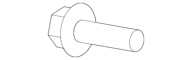 68046823AA Деталь RADIATOR SCREW, RIGHT