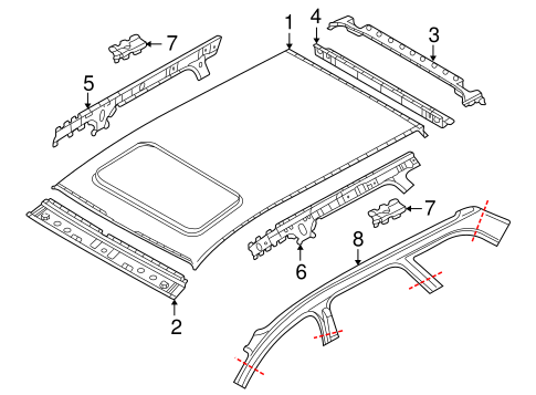 S6 ROOF & COMPONENTS