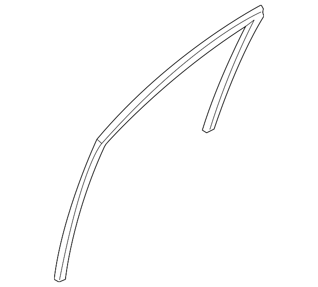 82530-0W000 Деталь RUN CHANNEL, LEFT