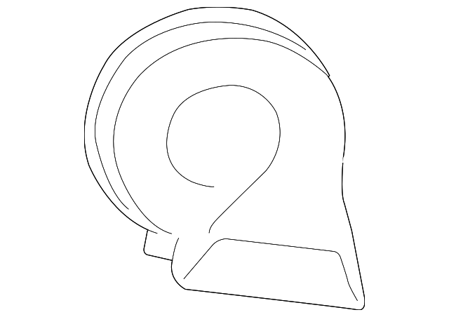 5N0-951-221-B Деталь LOW NOTE HORN